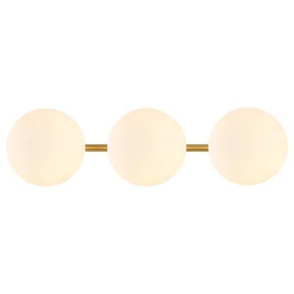 SAFAVIEH Lighting Lambrini 21 Traditional Wall Sconce (3-Bulb) - 6 W x 8 D x 21 H - 21Wx8Dx6H